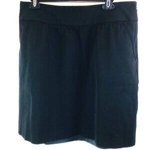 Halogen Womens Skirt Black Lined Above Knee